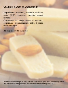 Panetto per latte di mandorla 2
