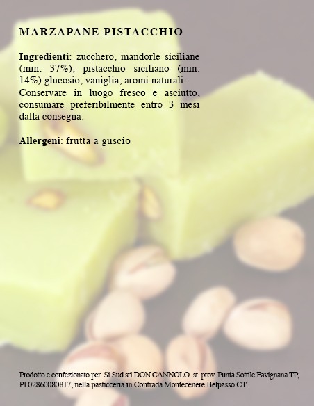Panetto per latte di pistacchio Panetto per latte di pistacchio