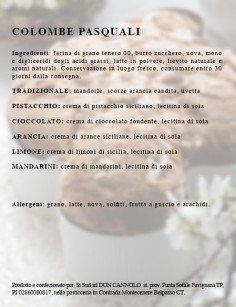 Colombe siciliane artigianali 2